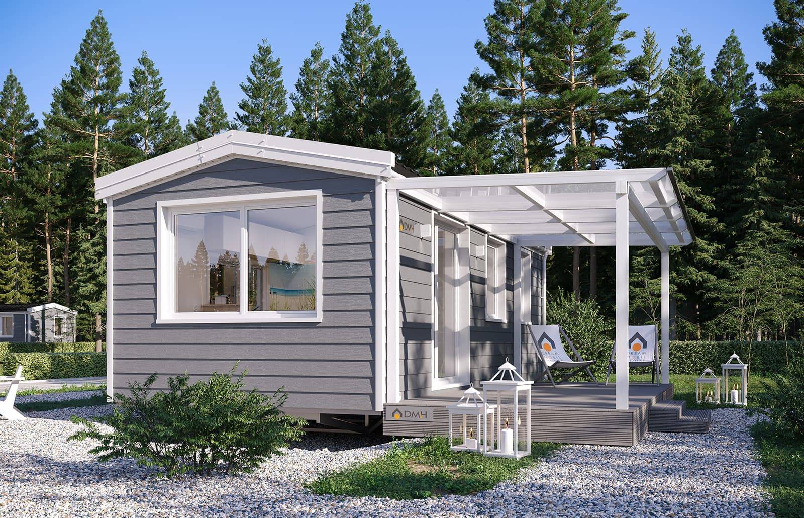 Mobilný dom B – exteriér 12