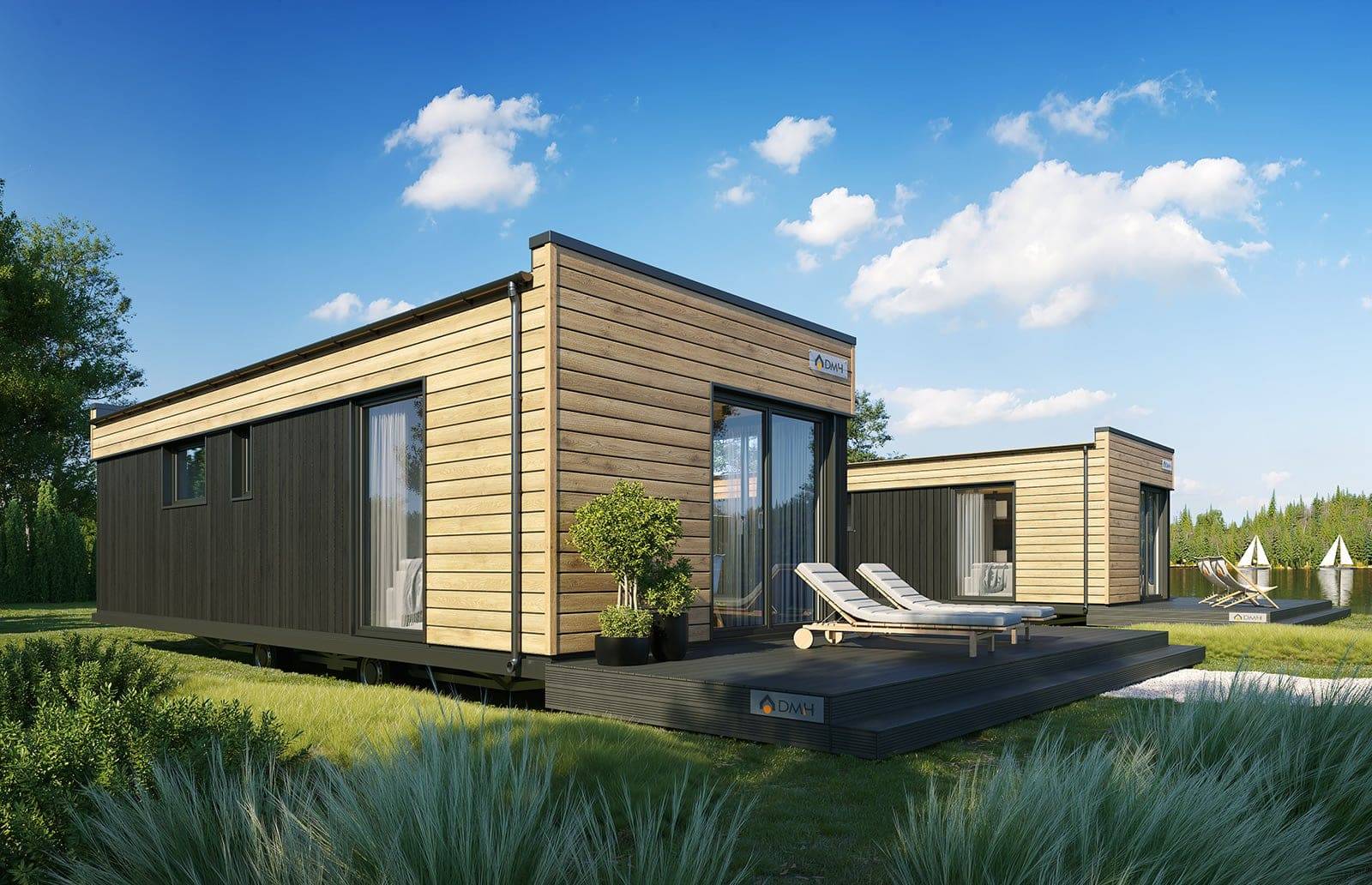 Mobilný dom D – exteriér 10
