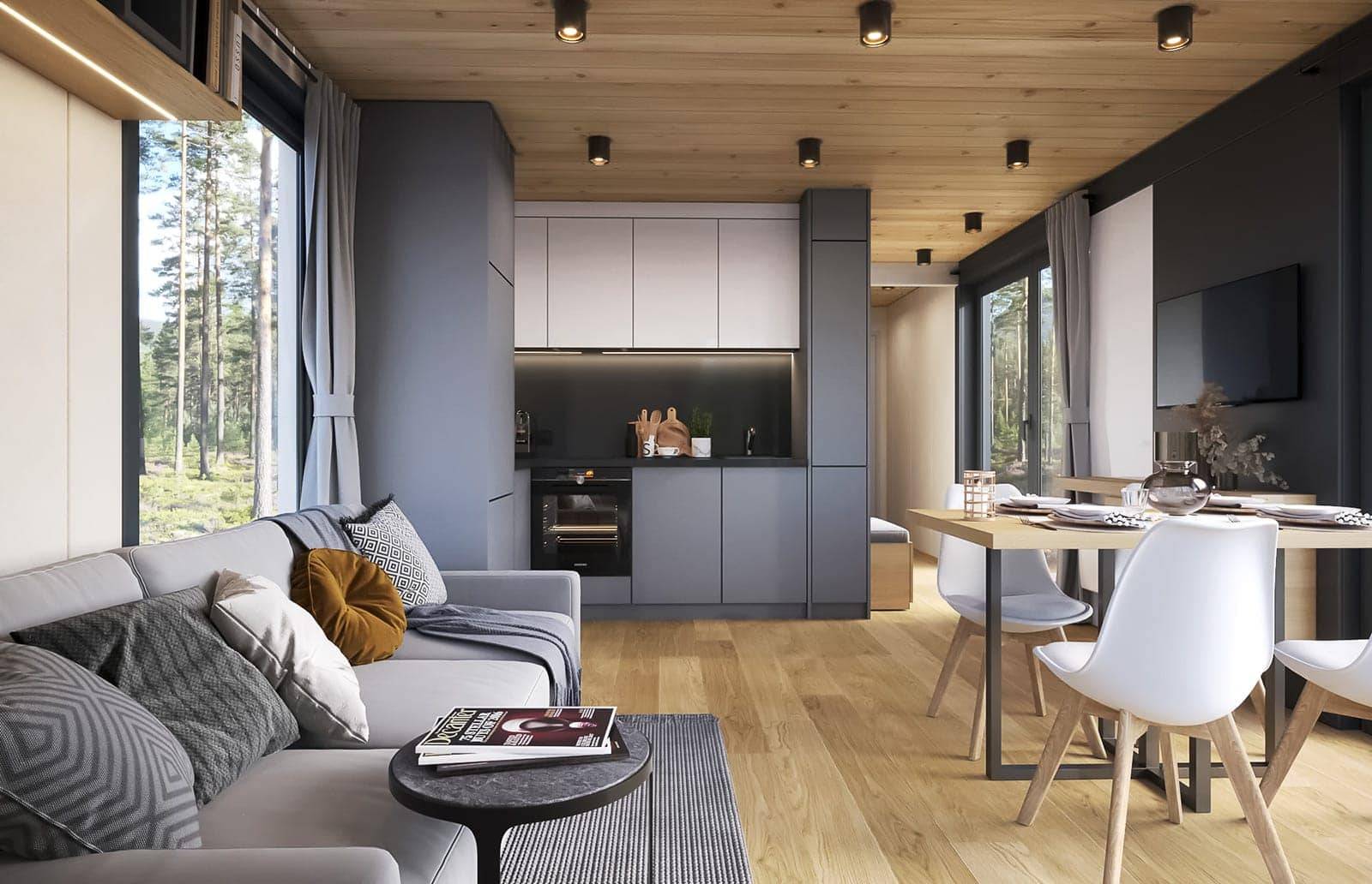 Mobilný dom D – fotografia