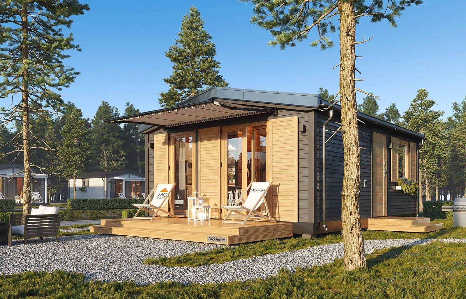 Modulový dom MG1 – exteriér