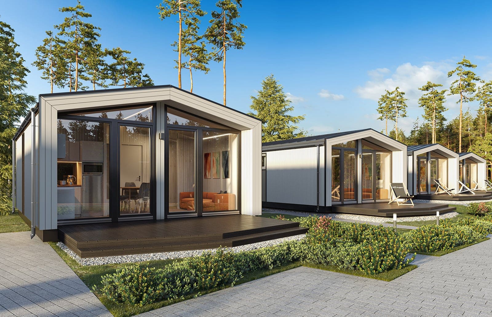 Modulový dom MG2 – exteriér 3