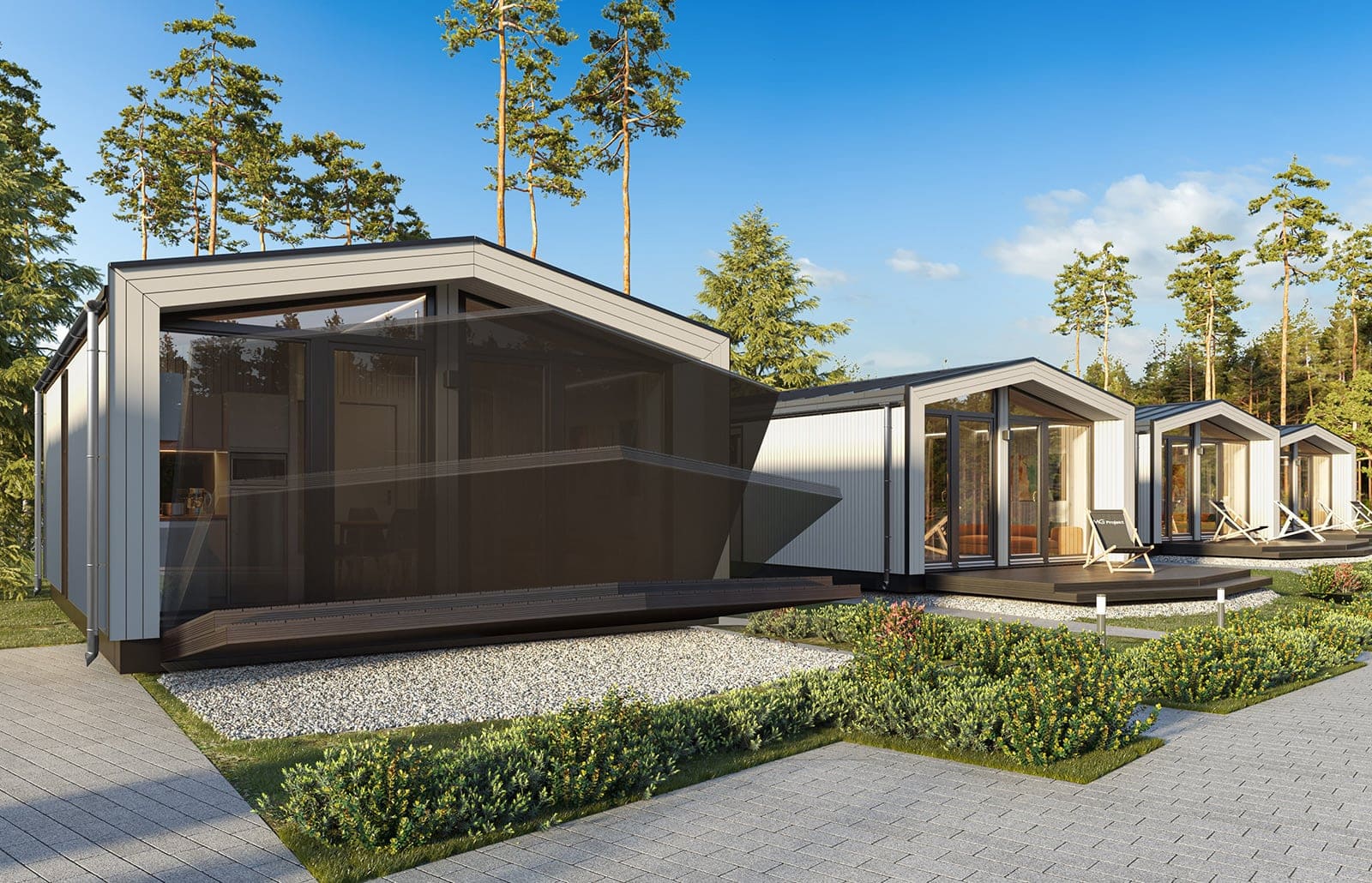 Modulový dom MG2 – exteriér 4