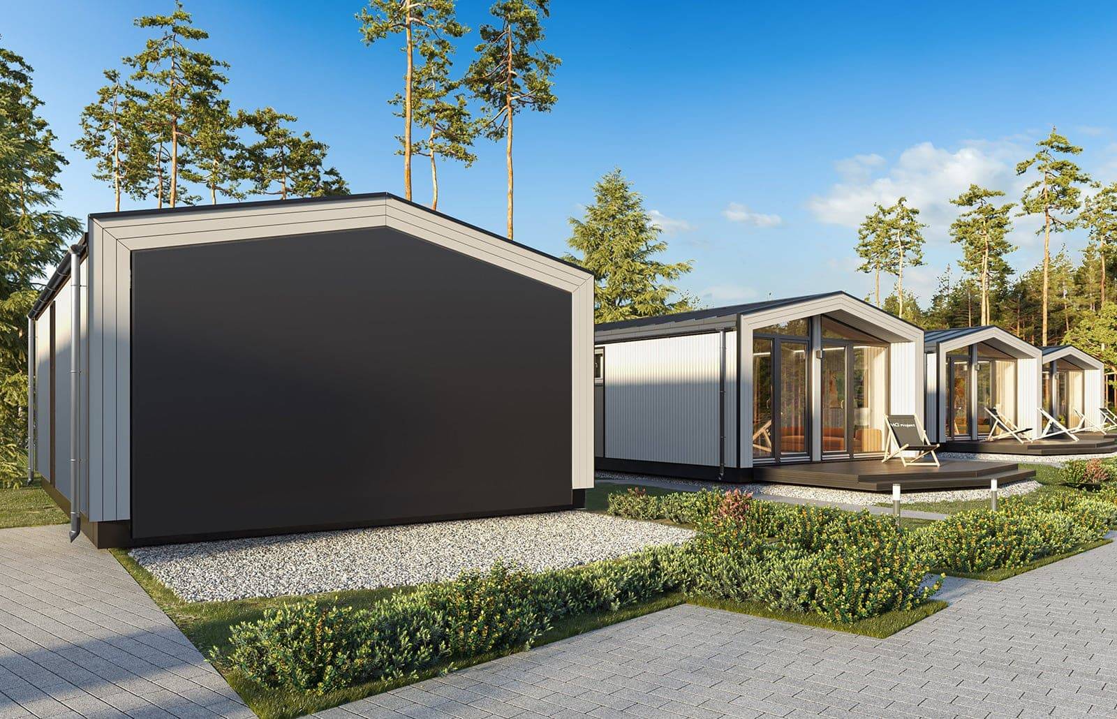 Modulový dom MG2 – exteriér 5