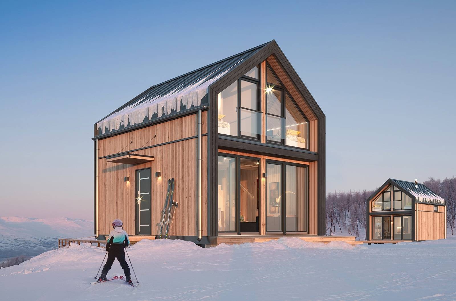 Modulový dom MG3 – exteriér 12
